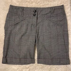 H&M plaid shorts size 8